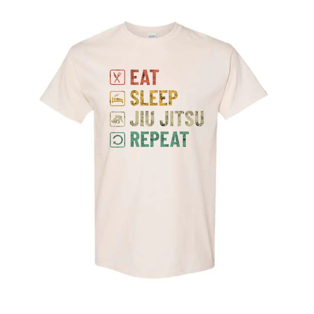 Eat. Sleep. JiuJitsu. Repeat. T-Shirt