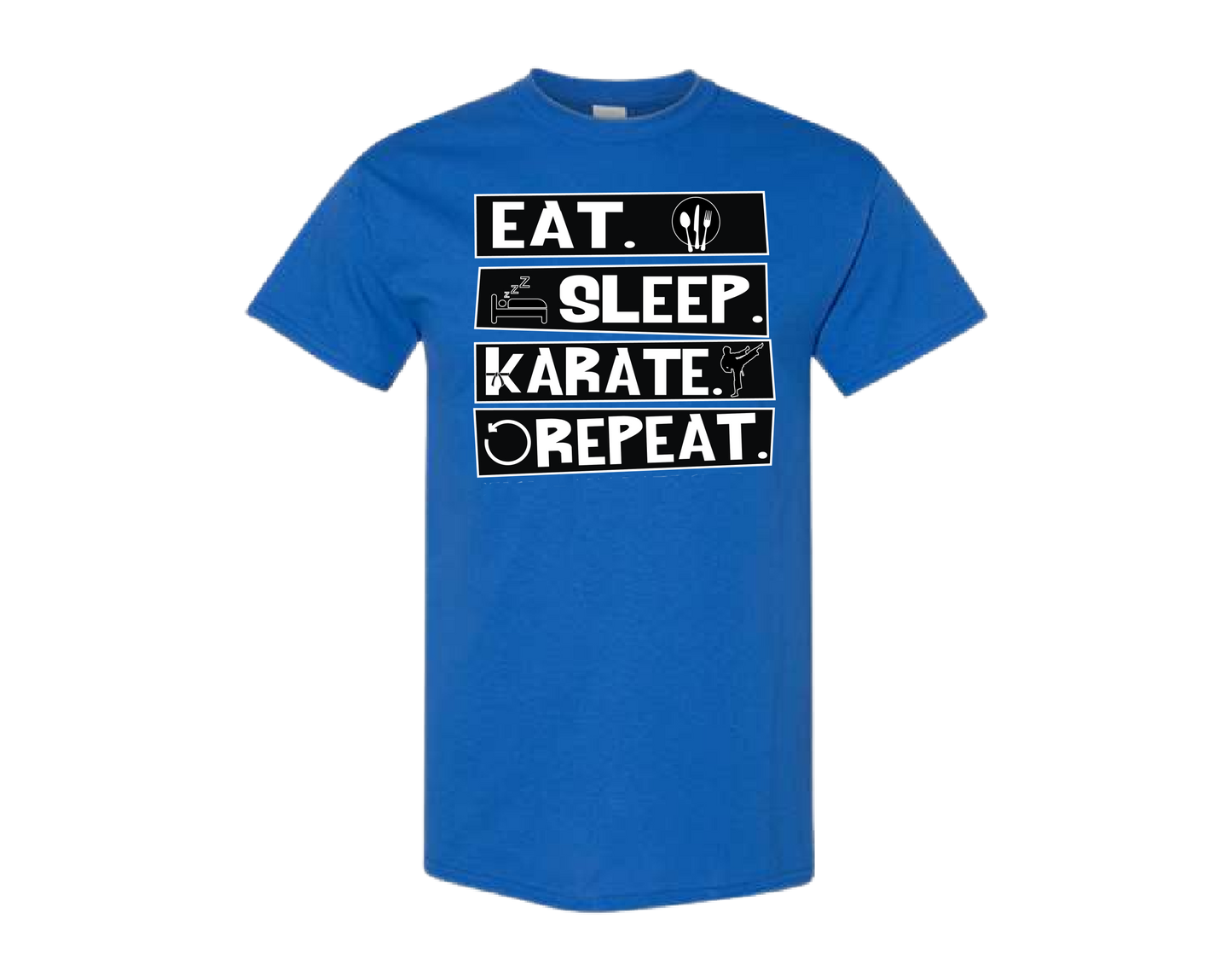 Eat. Sleep. Karate. Repeat. T-Shirt