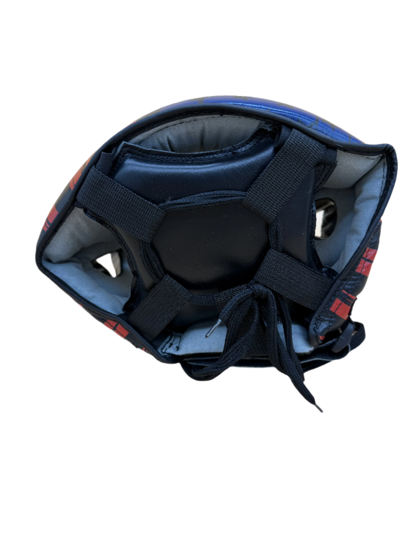 Patriotic Open Face Leather Headgear