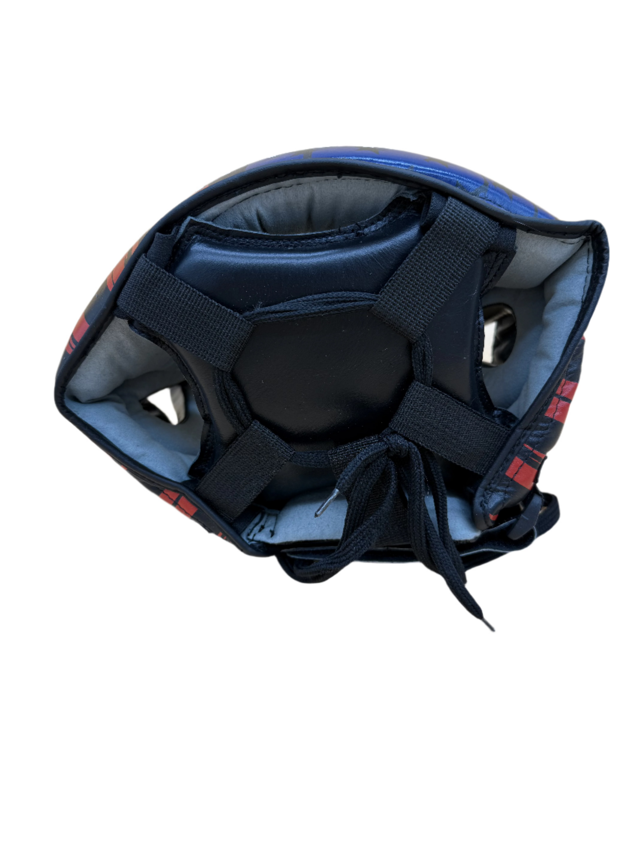 Patriotic Open Face Leather Headgear